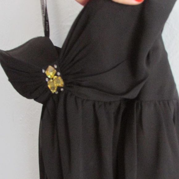 Alfred Angelo Black Semi-Formal Dress Size 4 - Picture 4 of 7